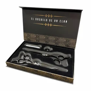 Set tijeras THE GANG KAMINARI Signature Series  acero 440C 6.0” Black