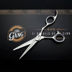 TIJERA THE GANG TG-022-55 440C PLATEADA